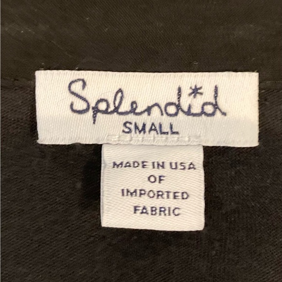 Splendid Black Sleeveless Top, Size Small - Picture 5 of 8